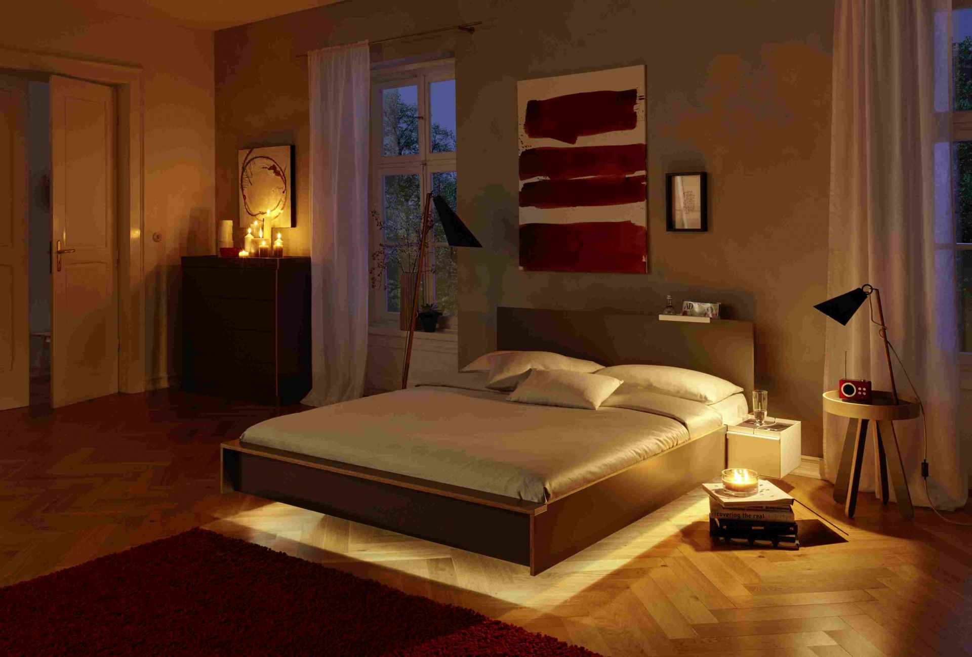 Kopfteil für Flai Doppelbett Weiß Müller Möbelwerkstätten